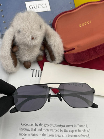 GUCCI NAVIGATOR FRAME SUNGLASSES G0862 IN METAL