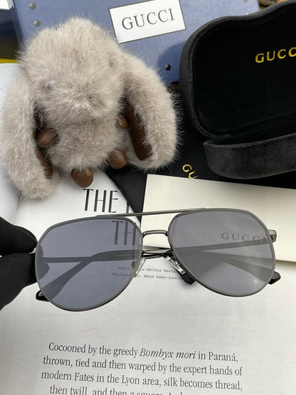GUCCI AVIATOR FRAME SUNGLASSES G9225 IN METAL
