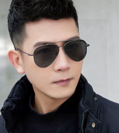GUCCI AVIATOR FRAME SUNGLASSES 1865 IN METAL