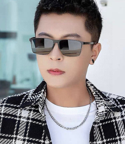 GUCCI RECTANGULAR FRAME SUNGLASSES G2805 IN METAL