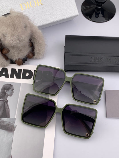 DIOR MONTAIGNE SUNGLASSES CD1595 IN GREEN ACETATE