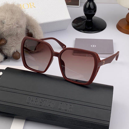 DIOR MONTAIGNE SUNGLASSES D7732 IN BROWN ACETATE