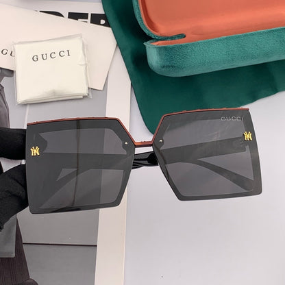 GUCCI GEOMETRIC FRAME SUNGLASSES G50195 IN ACETATE