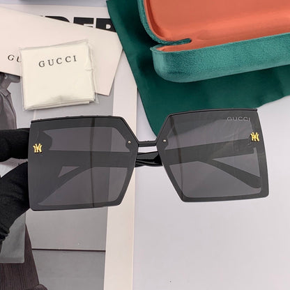 GUCCI GEOMETRIC FRAME SUNGLASSES G50195 IN ACETATE