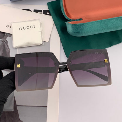 GUCCI GEOMETRIC FRAME SUNGLASSES G50195 IN ACETATE