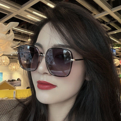 GUCCI SQUARE FRAME SUNGLASSES G3142 IN ACETATE AND METAL