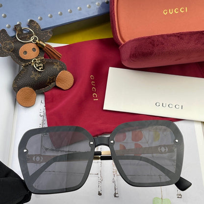GUCCI BORDERED SQUARE FRAME SUNGLASSES G0607 IN ACETATE