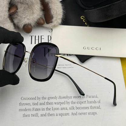 GUCCI SQUARE FRAME SUNGLASSES G2242 IN ACETATE AND METAL