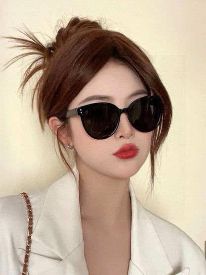 DIOR MONTAIGNE SUNGLASSES CD5106 IN BLACK ACETATE