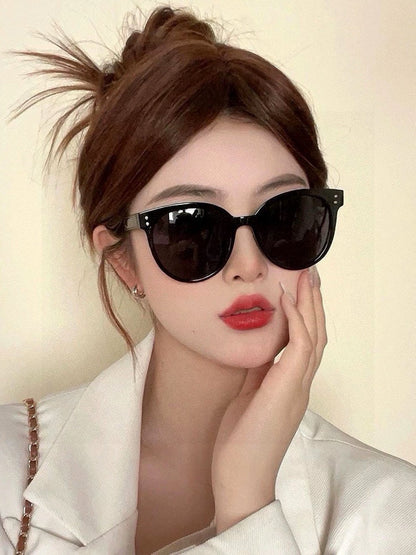 DIOR MONTAIGNE SUNGLASSES CD5106 IN BLACK ACETATE