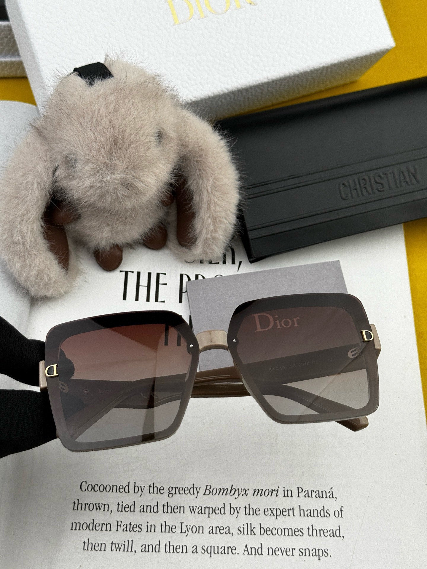 DIOR MONTAIGNE SUNGLASSES CD6251 IN ACETATE