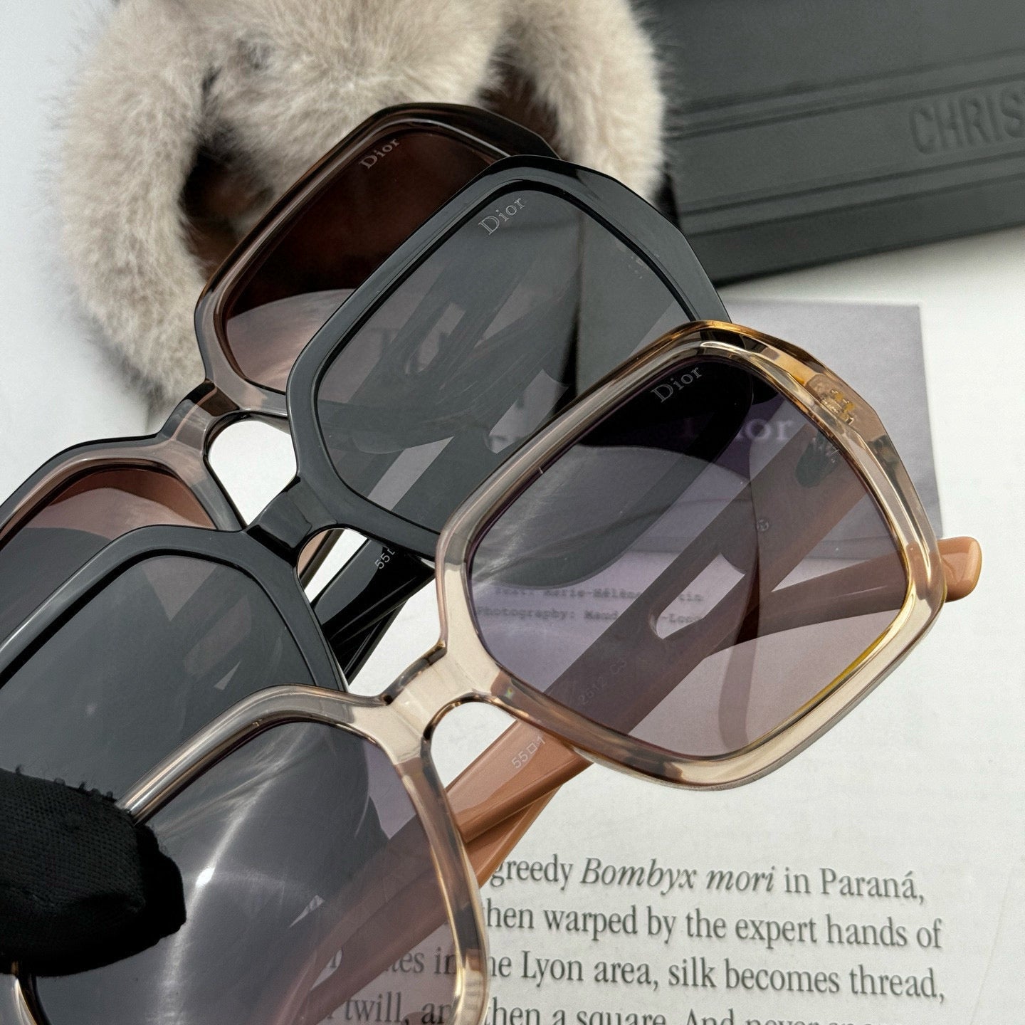DIOR MONTAIGNE SUNGLASSES CD2512 IN ACETATE