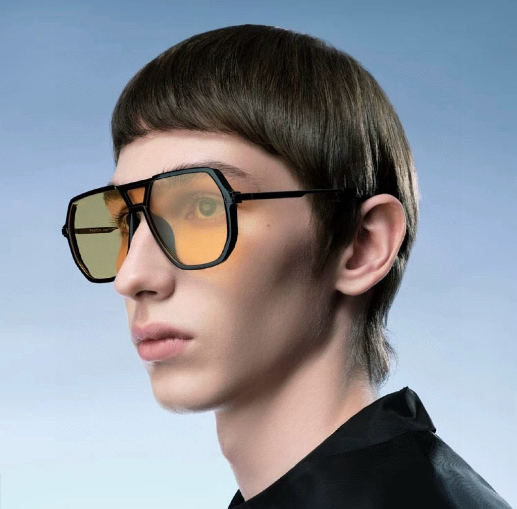 GUCCI NAVIGATOR FRAME SUNGLASSES G811 IN ACETATE