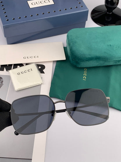 GUCCI SQUARE FRAME SUNGLASSES G2374 IN METAL