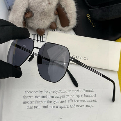 GUCCI NAVIGATOR FRAME SUNGLASSES 7515 IN METAL