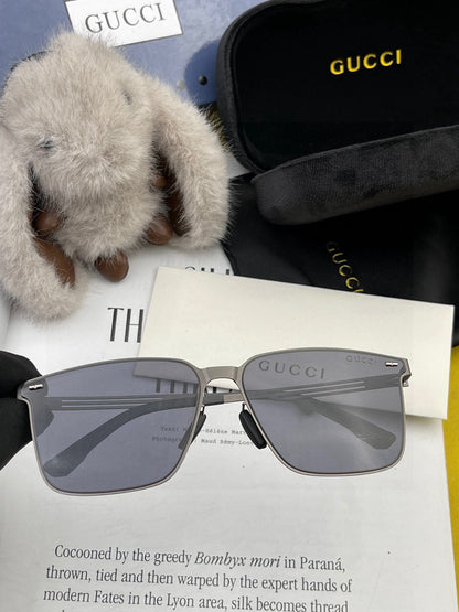 GUCCI BUTTERFLY FRAME SUNGLASSES G176 IN METAL