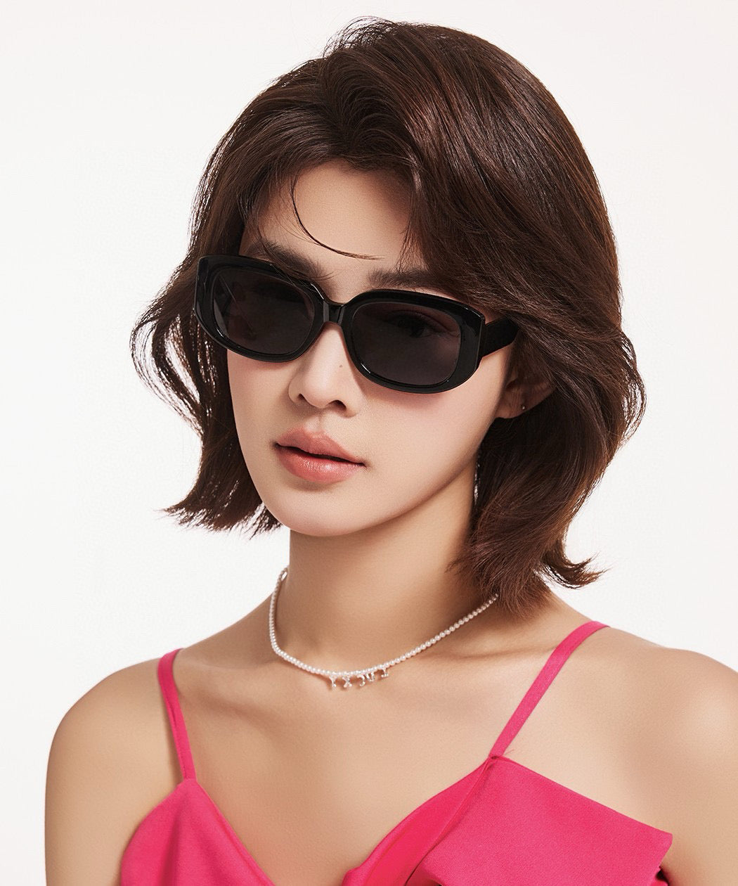 GUCCI RECTANGULAR FRAME SUNGLASSES G0320 IN ACETATE