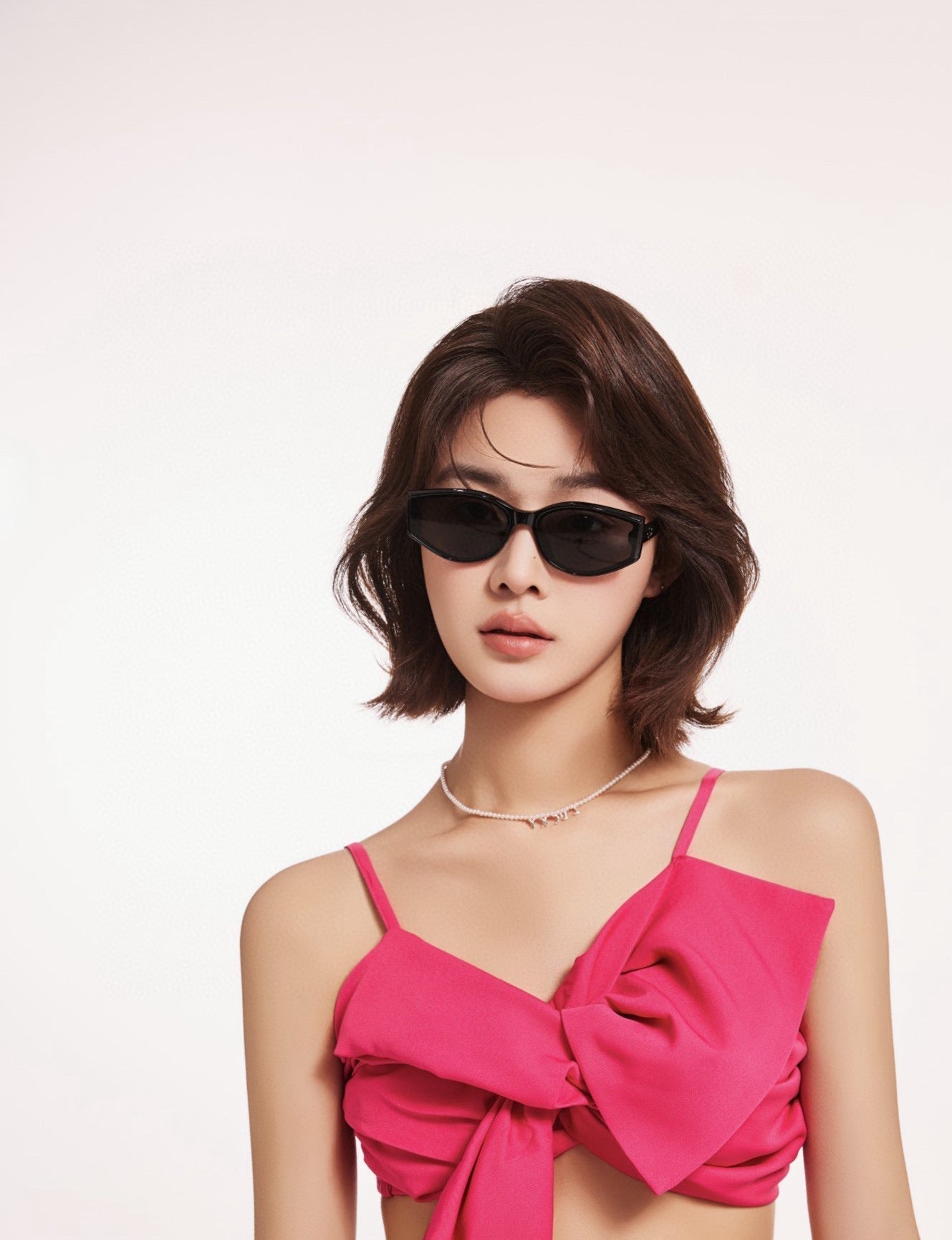 GUCCI GEOMETRIC FRAME SUNGLASSES G7315 IN ACETATE
