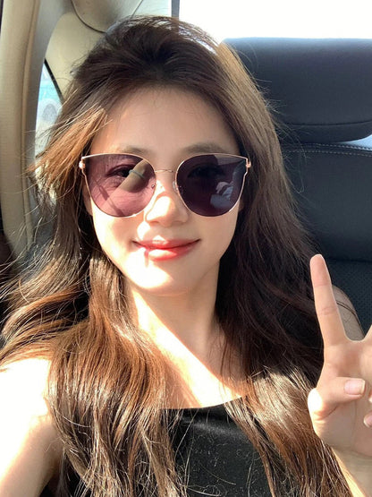 GUCCI BUTTERFLY FRAME SUNGLASSES G3635 IN METAL