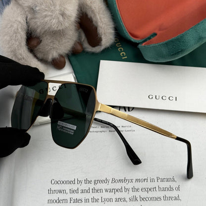 GUCCI NAVIGATOR FRAME SUNGLASSES G3380 IN METAL