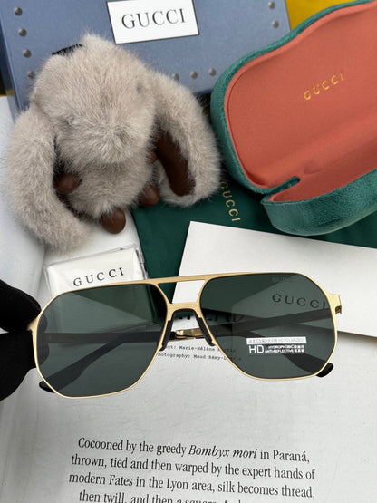 GUCCI NAVIGATOR FRAME SUNGLASSES G3380 IN METAL