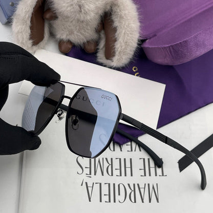 GUCCI NAVIGATOR FRAME SUNGLASSES G71806 IN METAL