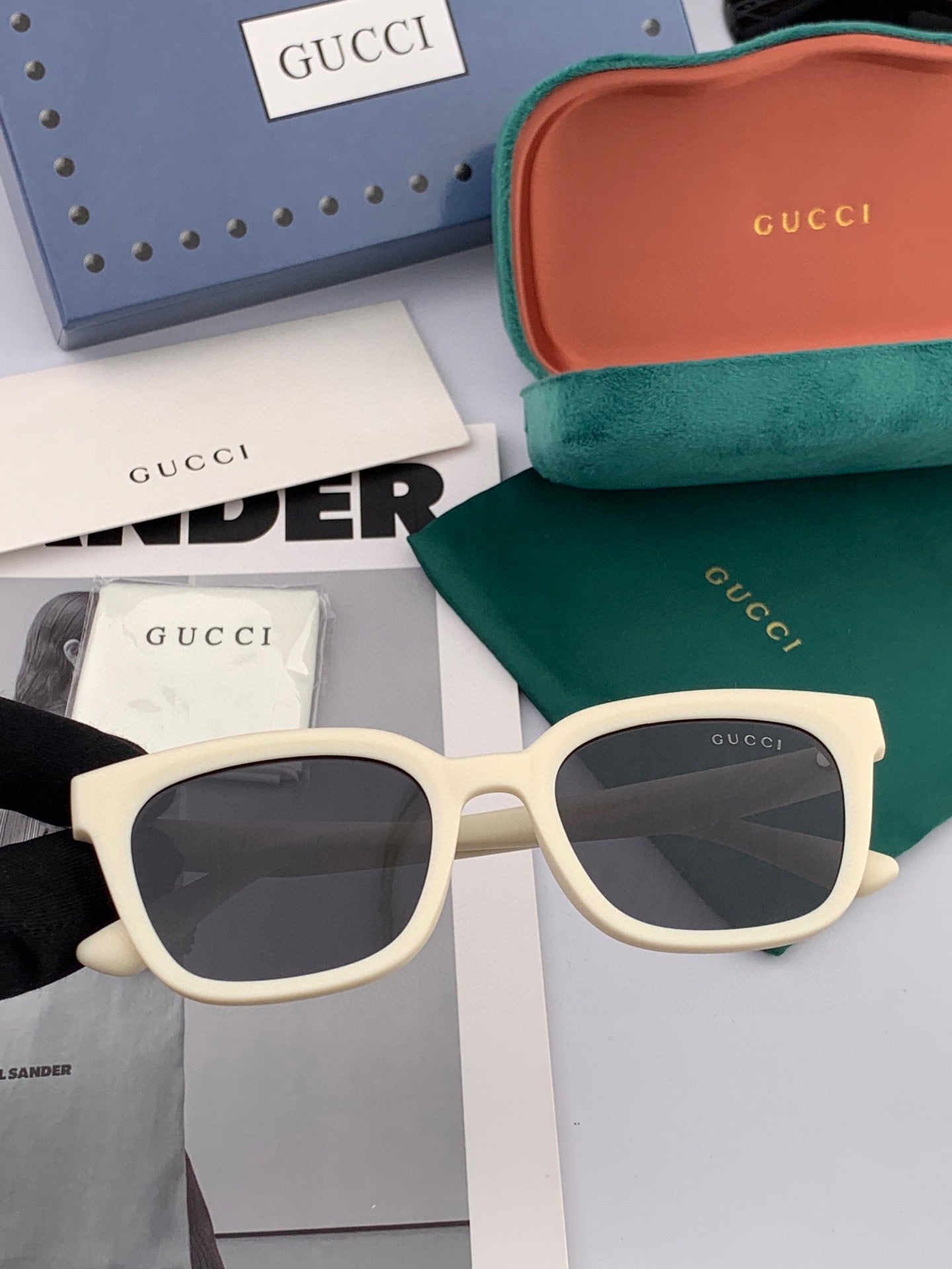 GUCCI SQUARE FRAME SUNGLASSES G5108 IN ACETATE