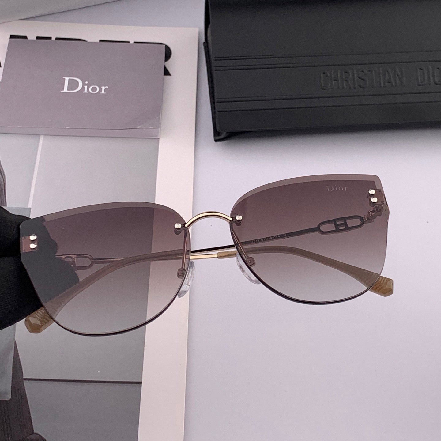 DIOR MONTAIGNE SUNGLASSES CD3251 IN METAL
