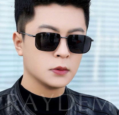GUCCI RECTANGULAR FRAME SUNGLASSES G5227 IN METAL