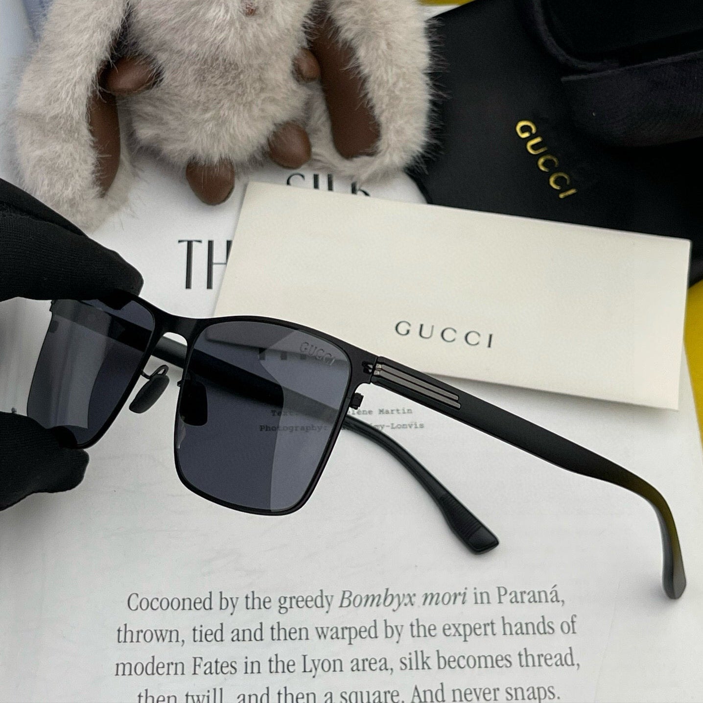 GUCCI NAVIGATOR FRAME SUNGLASSES G9227 IN METAL