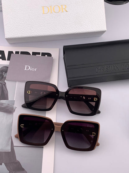 DIOR MONTAIGNE SUNGLASSES CD1228 IN ACETATE EMBOSSED LOGO