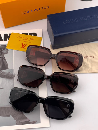 LOUIS VUITTON SQUARE SUNGLASSES L8551 IN ACETATE