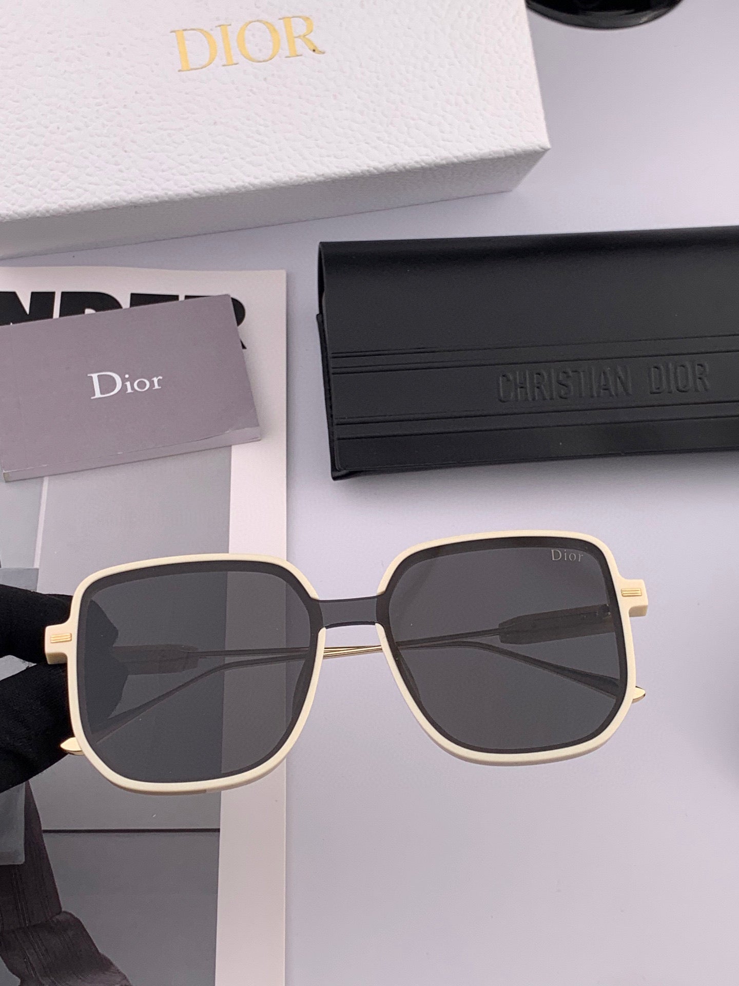 DIOR MONTAIGNE SUNGLASSES D288 IN METAL