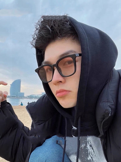 GUCCI RECTANGULAR FRAME SUNGLASSES G6290 IN ACETATE