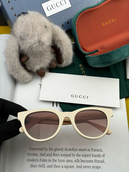 GUCCI ROUND FRAME SUNGLASSES G500 IN ACETATE
