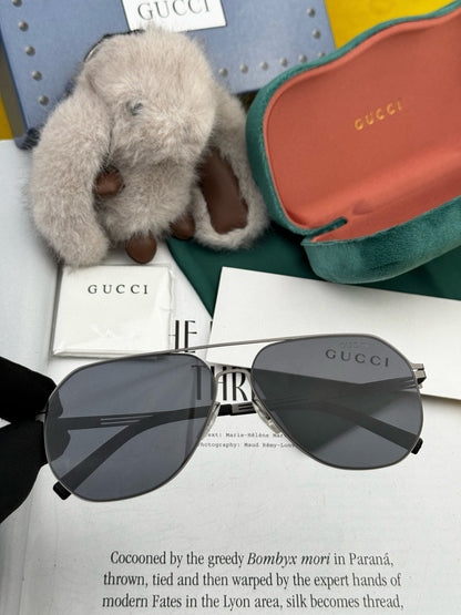 GUCCI AVIATOR FRAME SUNGLASSES G911 IN METAL