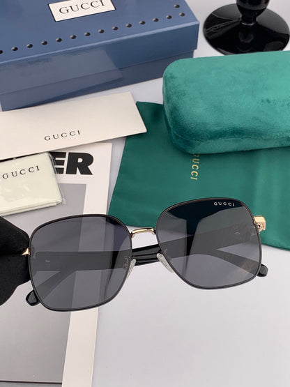 GUCCI OVERSIZED SQUARE FRAME SUNGLASSES G9388 IN METAL