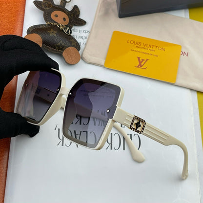 LOUIS VUITTON LARGE SQUARE SUNGLASSES L1845 IN ACETATE