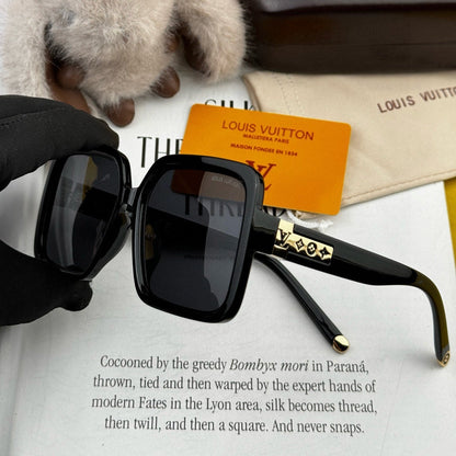 LOUIS VUITTON LARGE SQUARE SUNGLASSES L6250 IN ACETATE
