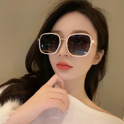 CHANEL SQUARE SUNGLASSES CH0826 IN METAL