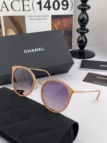 CHANEL CAT EYE SUNGLASSES CH7827 IN ACETATE FRAME METAL