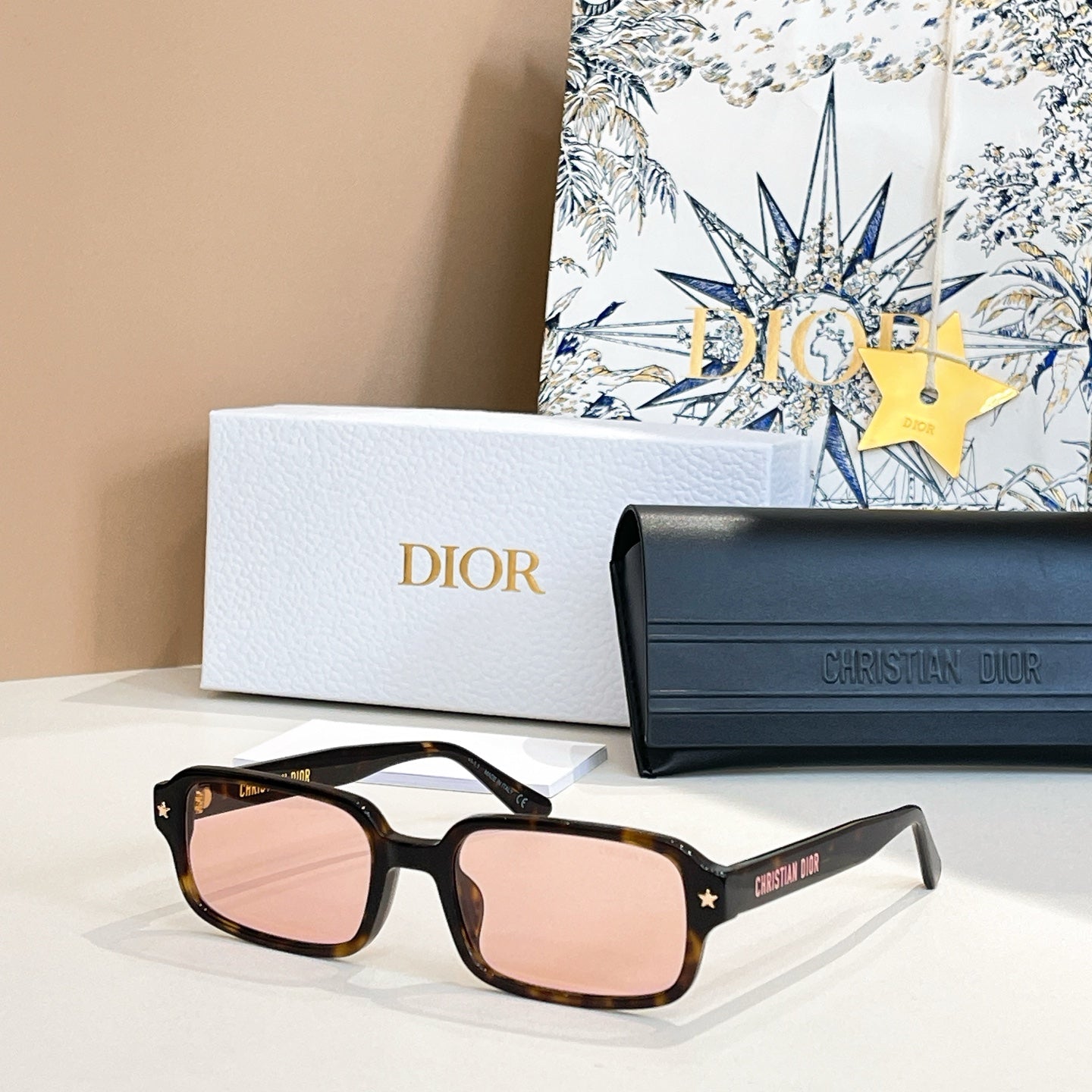 DIOR MONTAIGNE SUNGLASSES ¥ACIFIC S3F IN ACETATE