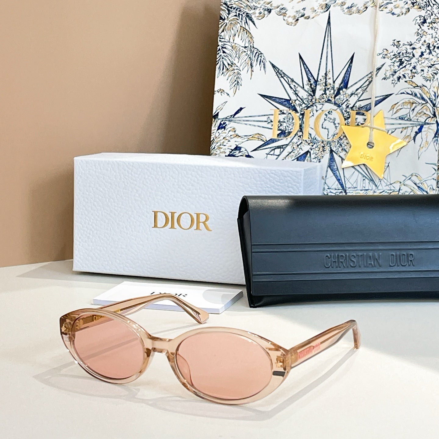 DIOR MONTAIGNE SUNGLASSES ¥ACIFIC R1F IN ACETATE