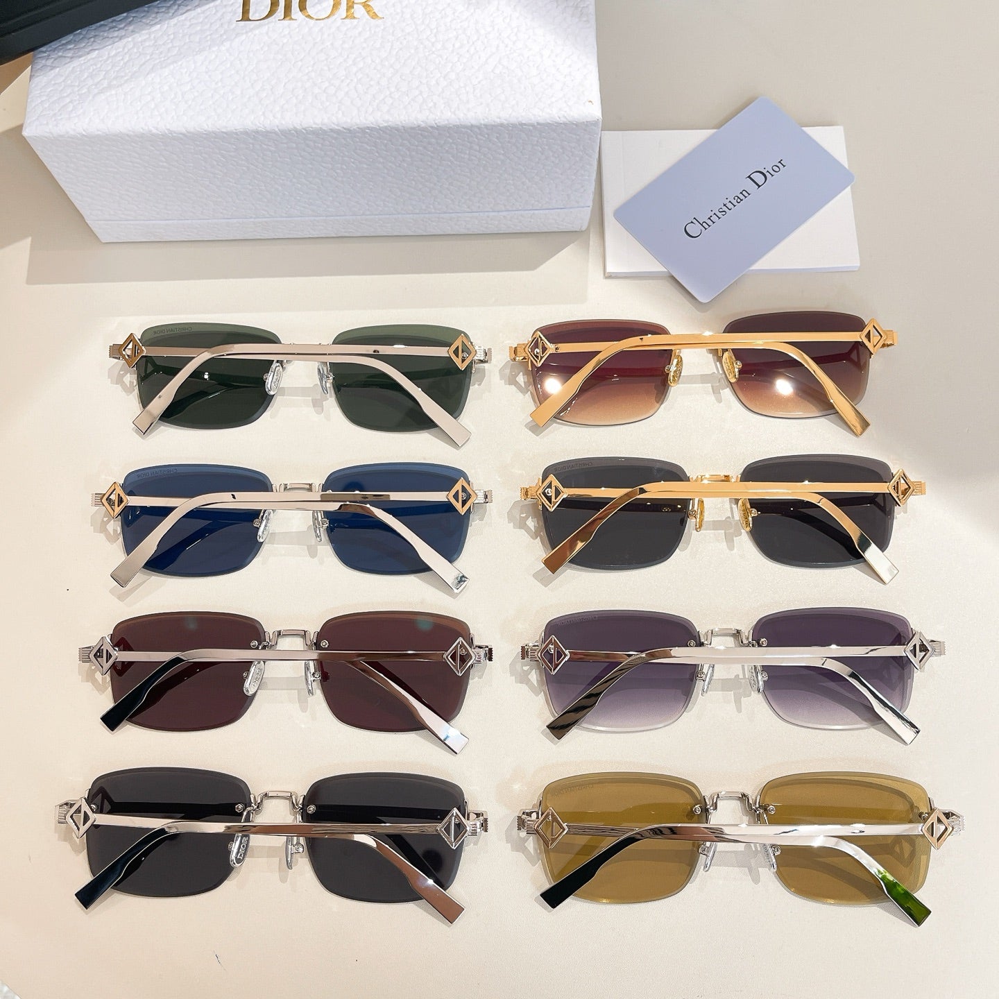 DIOR MONTAIGNE SUNGLASSES CD DIAMOND S11U IN METAL