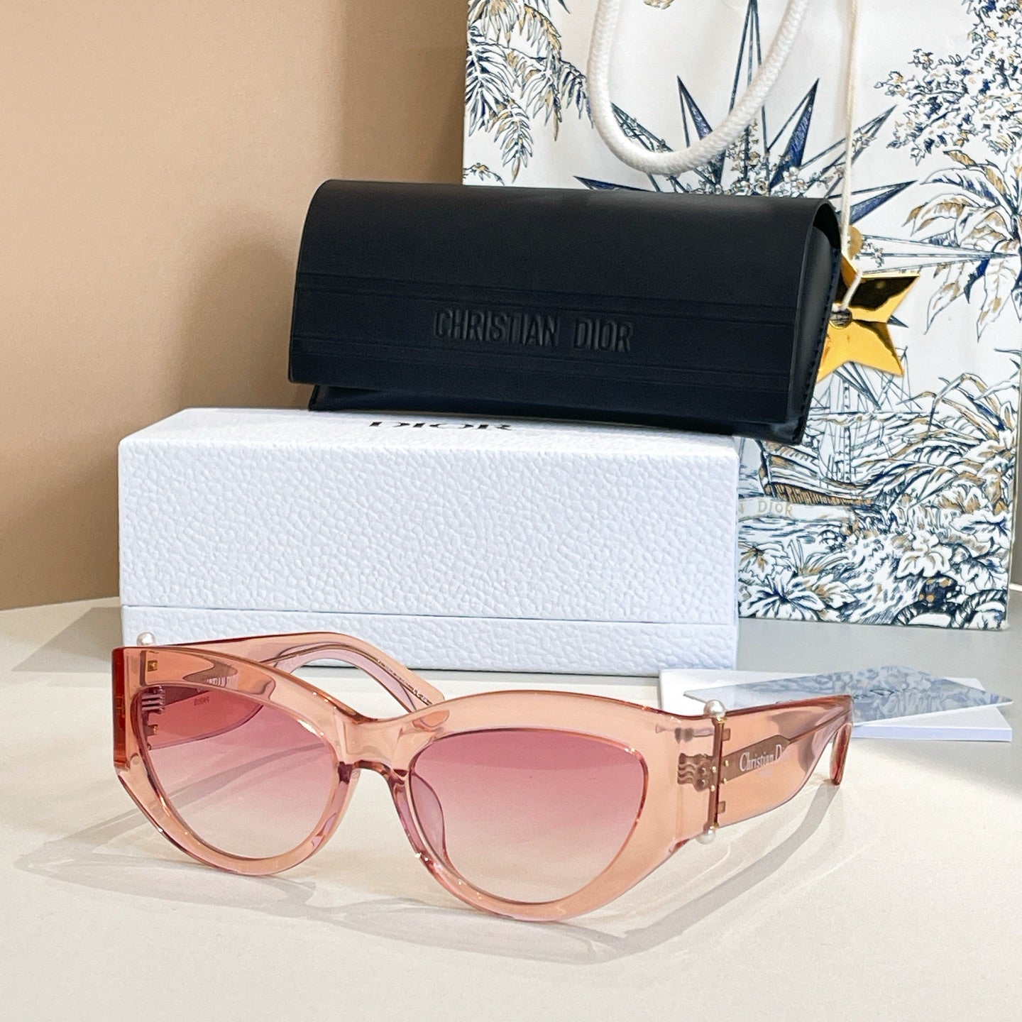 DIOR SIGNATURE SUNGLASSES TRIABLE B1F IN ACETATE