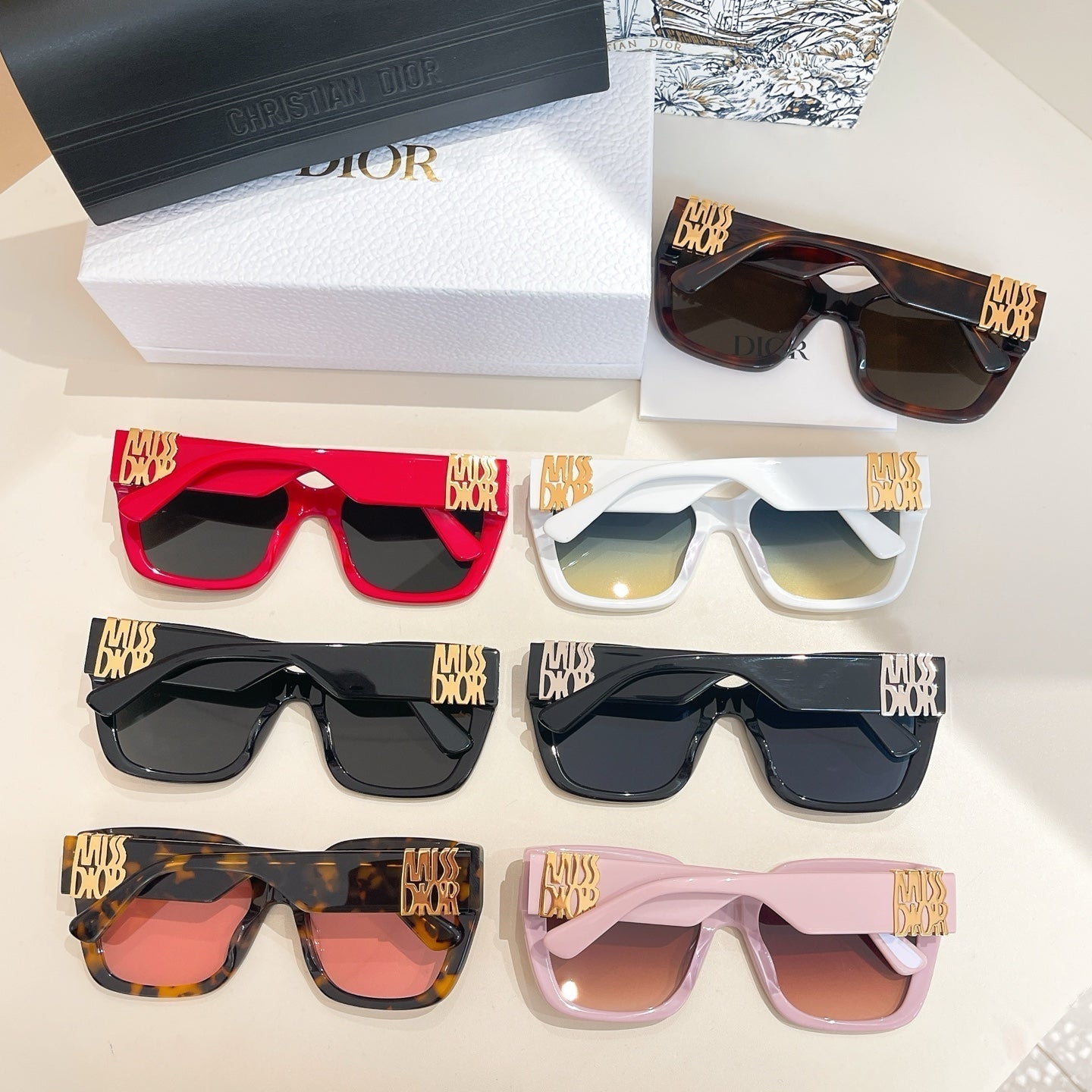 DIOR MONTAIGNE SUNGLASSES MISSS2F 581617 IN ACETATE