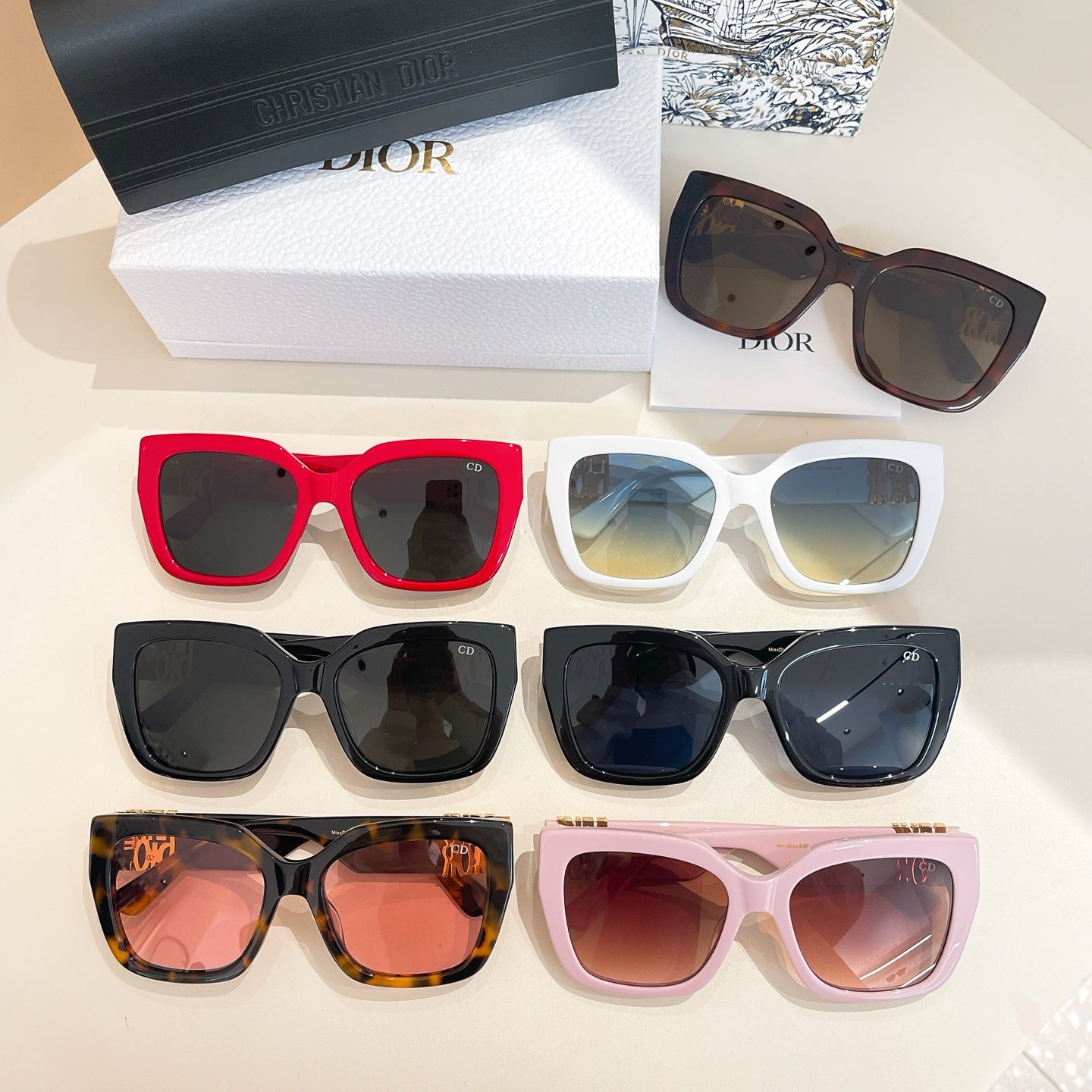 DIOR MONTAIGNE SUNGLASSES MISSS2F 581617 IN ACETATE
