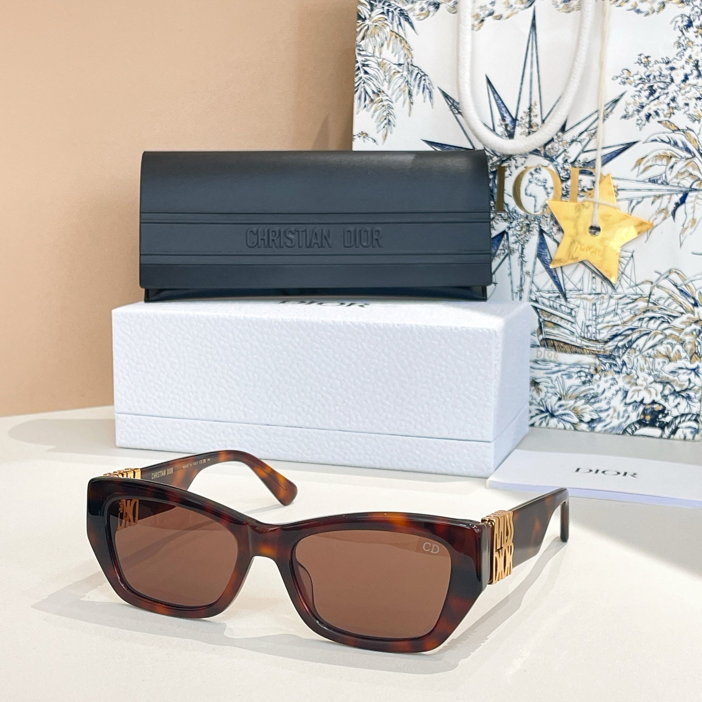 DIOR MONTAIGNE SUNGLASSES MISSS1F 581621 IN ACETATE