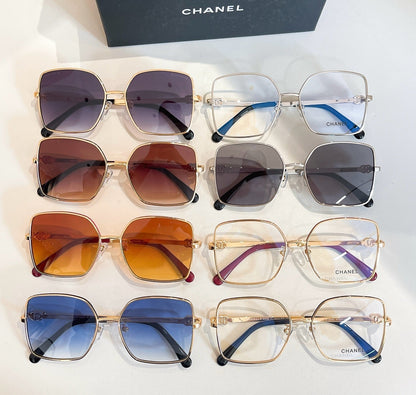 CHANEL SQUARE SUNGLASSES CH4288Q IN METAL