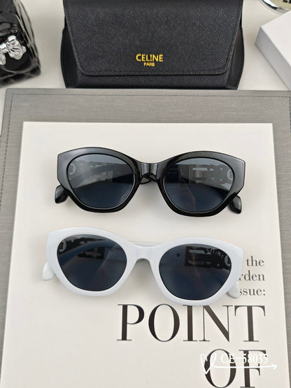 CELINE TRIOMPHE SUNGLASSES 58035 IN ACETATE